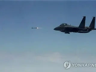 韓米空軍が黄海で射撃訓練　約９０機が参加
