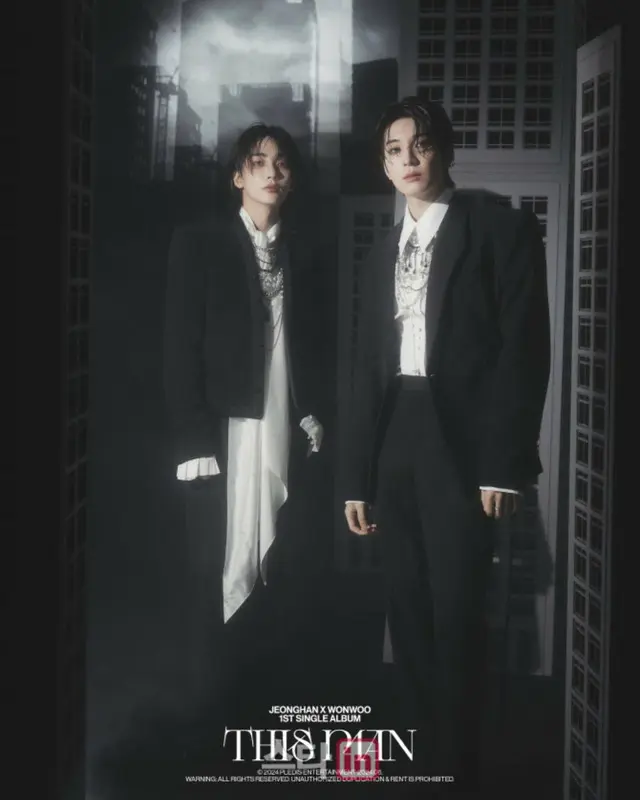 「SEVENTEEN」ジョンハン×ウォヌの「THIS MAN」オフィシャルフォトが公開された。