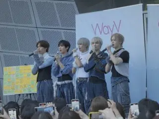 “カムバック”「WayV」、ミニファンミでファンに感謝「もっと頑張りたい」