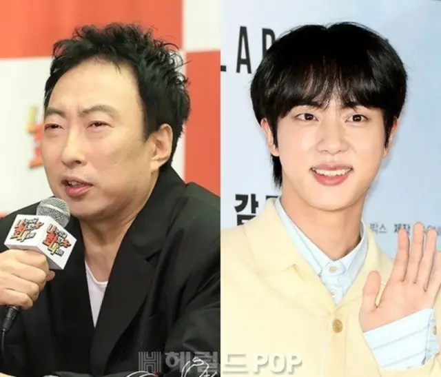 コメディアンのパク・ミョンス、「『BTS』JIN、もうすぐ除隊。機会があればぜひラジオに呼びたい」