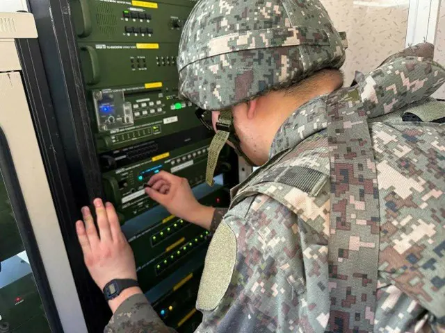 韓国軍による6年ぶりの「対北放送」再開が、翌日いったん “中断”