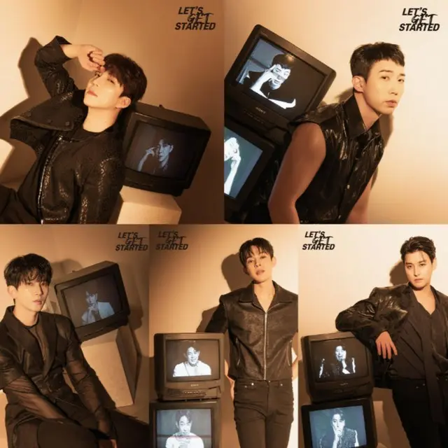 「U-KISS」、5つの雰囲気のオールブラックファッション…シックなカリスマ性発散