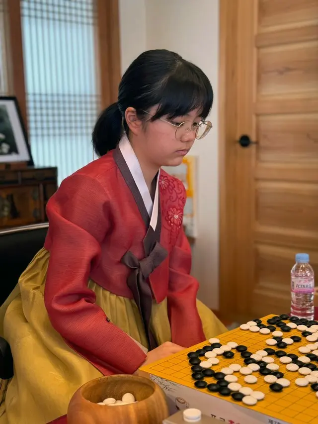 優勝の仲邑菫三段（写真：韓国棋院）