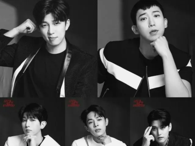 「U-KISS」、「LET'S GET STARTED」2番目のコンセプトフォト公開…モノクロから漂うオーラ