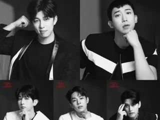 「U-KISS」、「LET'S GET STARTED」2番目のコンセプトフォト公開…モノクロから漂うオーラ