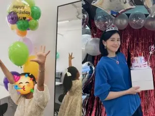“チソン&イ・ボヨンの娘”9歳になる…母親イ・ボヨン、誕生日を迎えた娘に愛情たっぷりのパーティー