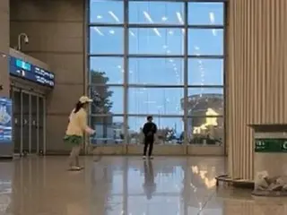 仁川国際空港内でテニスをする迷惑な兄妹に対し…チョン・ミラ氏「絶対にしてはならない行動」と批判＝韓国