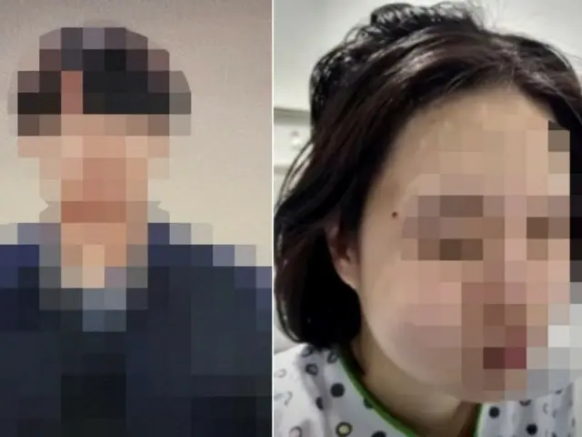 加害者（左）と暴力を受けて亡くなったAさん（右）
