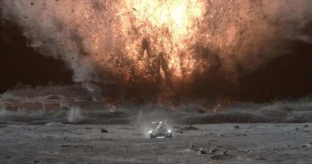 SF超大作『THE MOON』、宇宙空間にて前代未聞の大爆発事故発生のダイナミックな本編シーンが到着！2