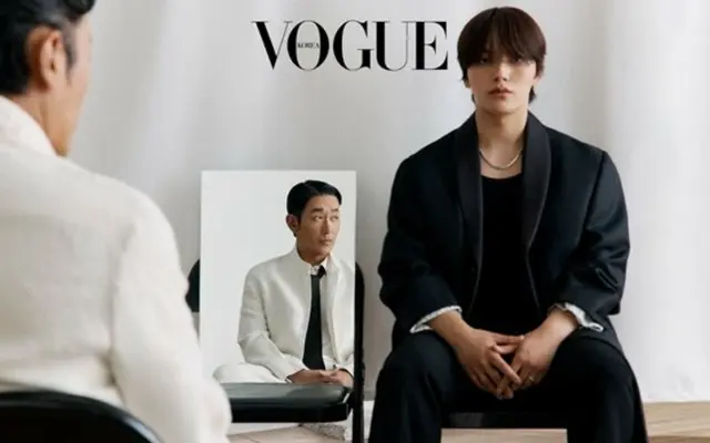 ハ・ジョンウ＆ヨ・ジング、微妙な緊張感