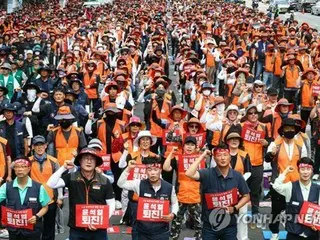 きょうソウル都心で大規模集会　交通渋滞予想