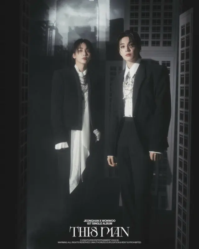 「SEVENTEEN」ジョンハン×ウォヌ、「THIS MAN」でオリコンチャート１位獲得…さすが“音盤強者”