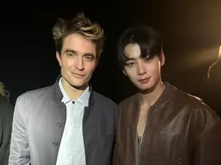 チャウヌ（ASTRO）＆ロバート・パティンソン、目が覚めるようなツーショット…国境を超越したイケメンたち