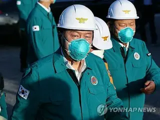 尹大統領がソウル近郊の火災現場を視察 22人死亡