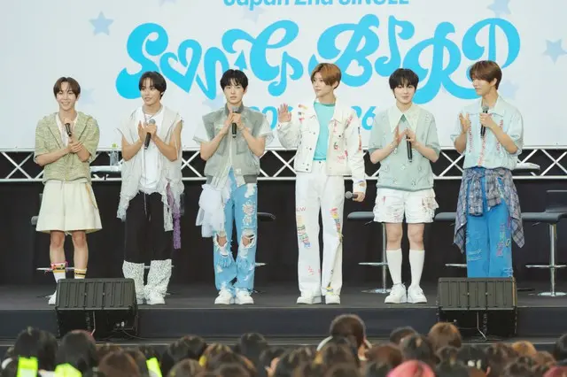 「NCT WISH」、Japan 2nd Single『Songbird』リリース記念イベントを開催!約1300人のファンが集結!