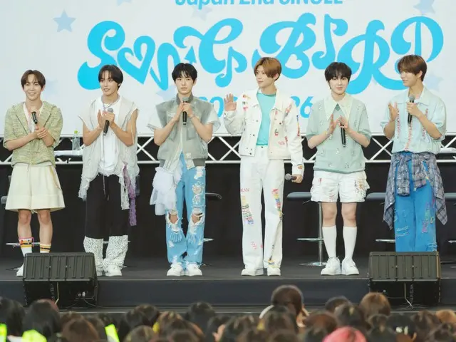「NCT WISH」、Japan 2nd Single『Songbird』リリース記念イベントを開催！約1300人のファンが集結！