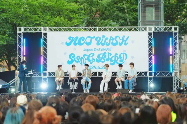 「NCT WISH」、Japan 2nd Single『Songbird』リリース記念イベントを開催!約1300人のファンが集結!3