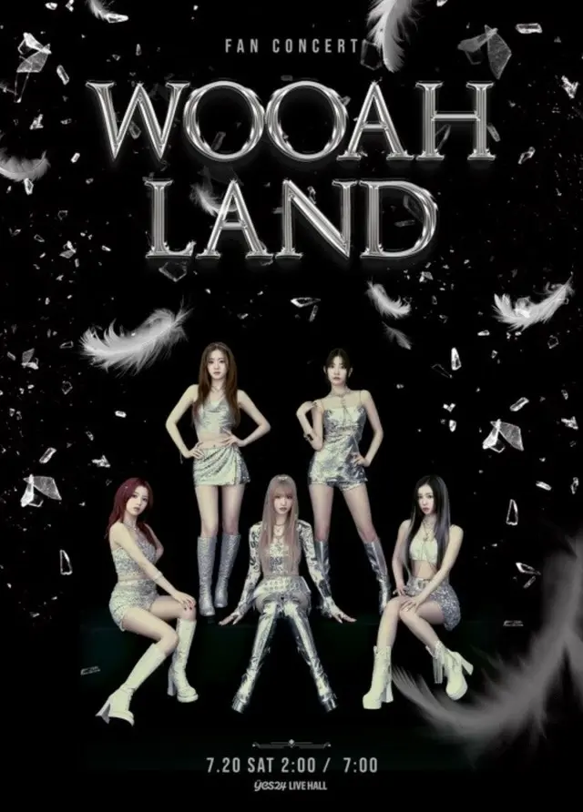 ガールズグループ「WOOAH」、デビュー後初のファンコン「WOOAH - LAND」を開催