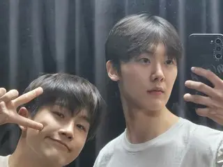 「ASTRO」ジンジン＆ユンサナ、さわやかなビジュアル公開…「久しぶりにジンサン~」