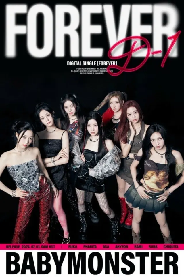 「BABYMONSTER」のデジタルシングル「FOREVER」がついに公開される。