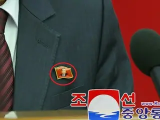 金正恩氏のバッジ　公の場で初めて確認＝偶像化加速か