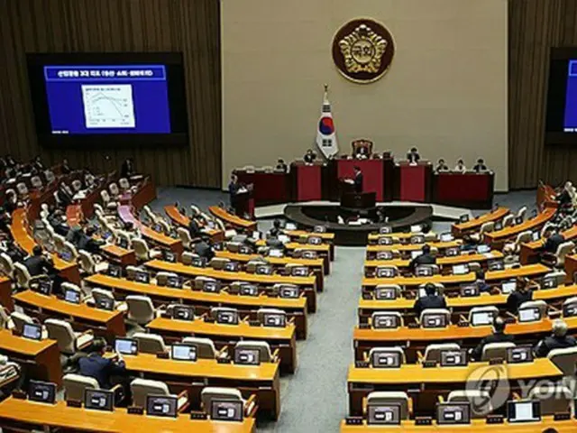 国会の本会議場（資料写真）＝（聯合ニュース）