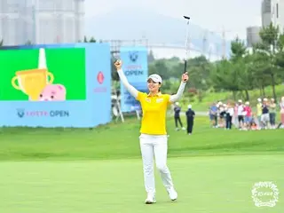 ＜女子ゴルフ＞“スマイルクイーン”イ・ガヨン、ドラマチックな延長戦の末にKLPGAロッテオープン優勝