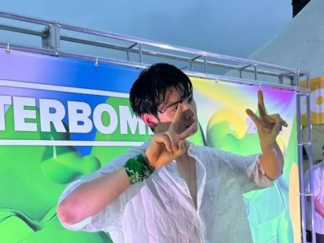 “顔の天才”チャウヌ（ASTRO）、水も滴るいい男？「WATERBOMB」を圧倒させた超絶イケメンの美貌ショット