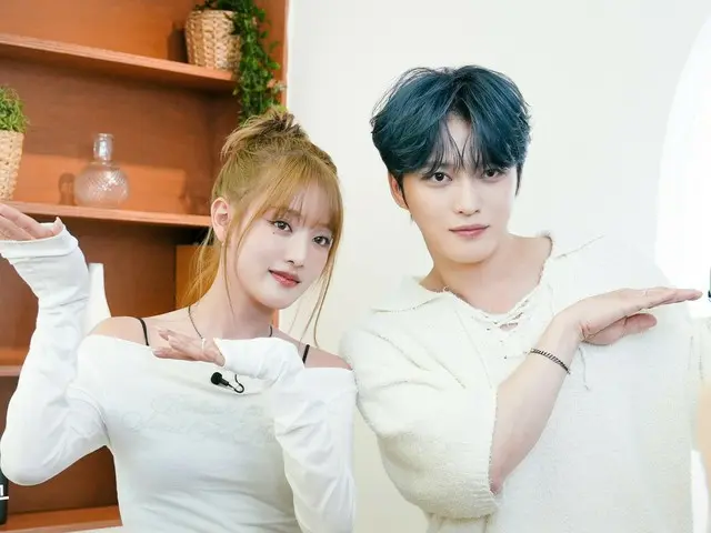 キム・ジェジュン、「(G)I-DLE」のミンニとまるで兄妹のような仲良しツーショット