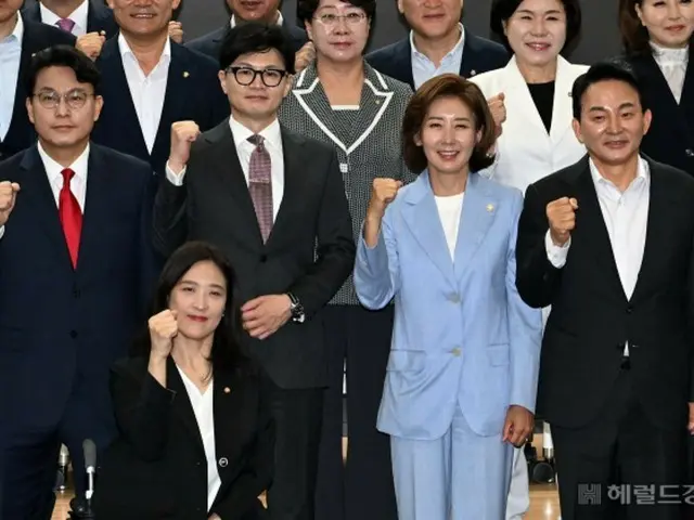 韓国与党の「党代表選」…他の3人が束になっても「韓東勲氏」に勝てない