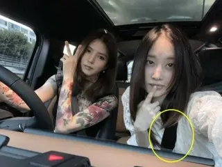 【公式】女優チョン・ジョンソ、ハン・ソヒとのツーショット写真でシートベルト未着用疑惑…追加写真を公開して釈明
