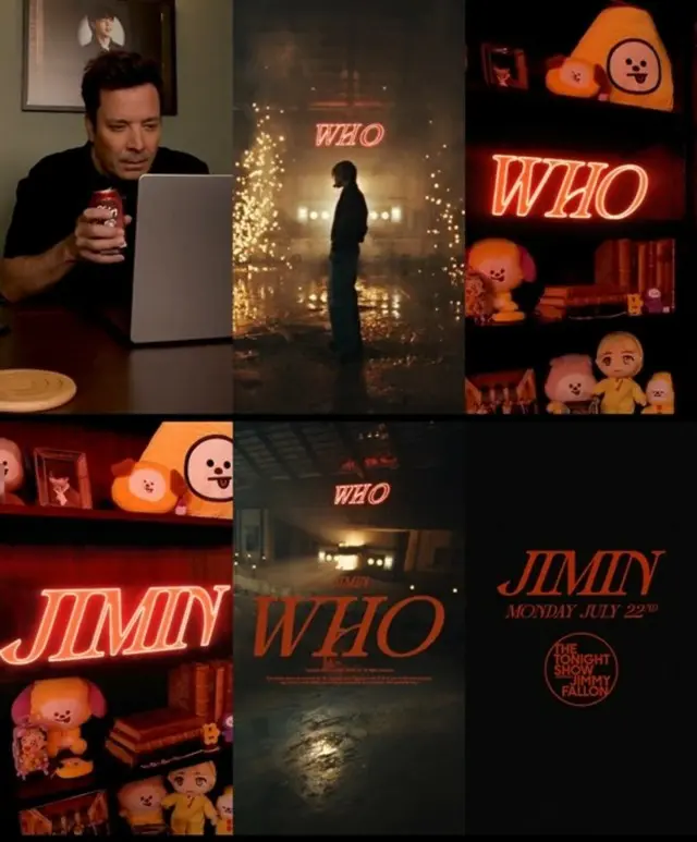 【公式】「BTS（防弾少年団）」 JIMIN、米国「ジミー・ファロン・ショー」出撃…新曲「Who」ステージ初公開