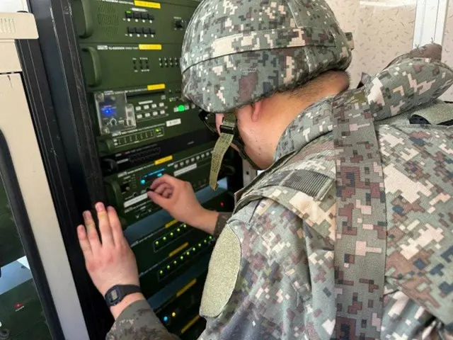韓国軍、「対北拡声器放送」を実施…北朝鮮による「汚物風船」に対応