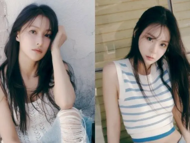 「KARA」、「I Do I Do」のコンセプトフォト…さわやかな魅力のサマールック