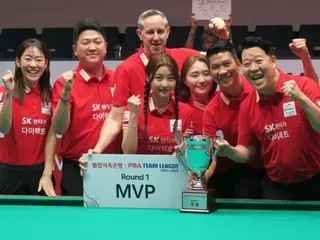 ＜ビリヤード＞肥田緒里恵が所属するSKレンタカー、PBAチームリーグ第1ラウンド優勝