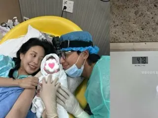 イ・ジフンの日本人妻アヤネさん、出産からわずか1週間で47キロ…「母乳・授乳の力かな」