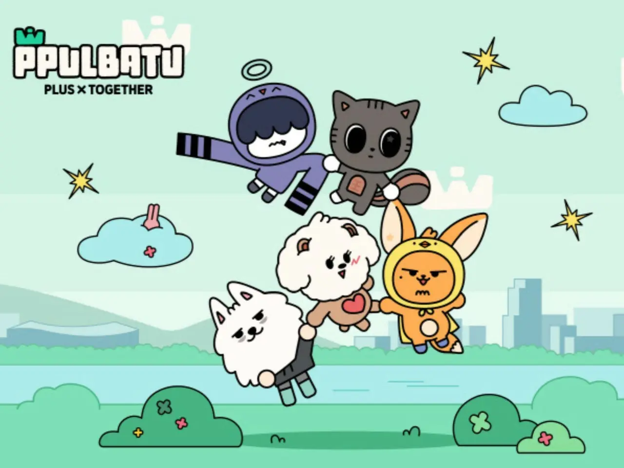 TOMORROW X TOGETHER」、公式キャラクター「PPULBATU」を発売