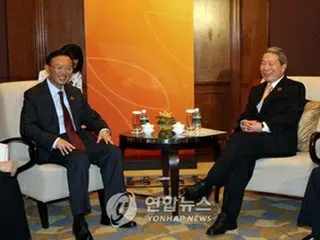韓中外相会談、金剛山事件や首脳訪問を協議