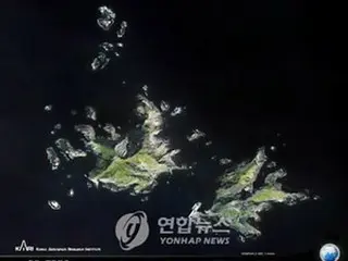 人工衛星アリラン2号が撮影した独島写真を初公開