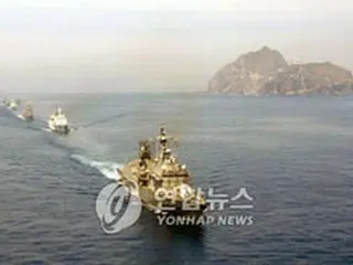 独島海上で防御訓練、過去最多の先端戦力動員