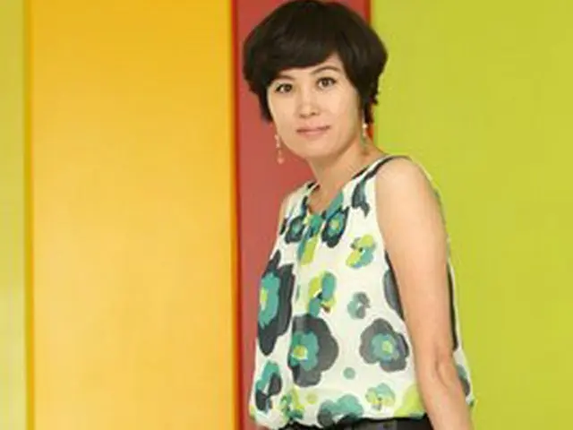 MBCドラマ『私の人生の黄金期』に出演する女優のムン・ソリ＝2008年10月15日、ソウル（聯合）