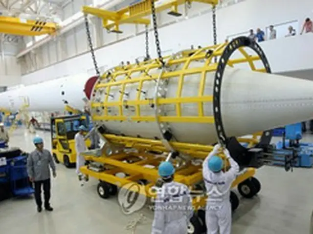 公開されたKSLV－1＝19日、高興（聯合）