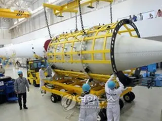 国産小型衛星発射体第1号、「KSLV－1」初公開