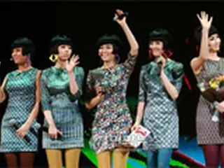 サイワールドデジタルミュージックアワードで＜今月の歌賞＞受賞＜Wonder Girls＞