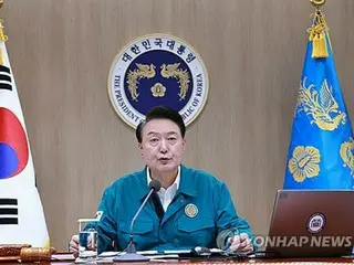 尹大統領「社会内部で反国家勢力が暗躍」　北朝鮮挑発への対応強化指示