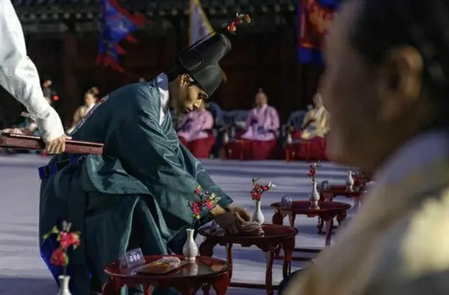 昨年開催された「昌慶宮　夜宴」の様子（国家遺産庁提供）＝（聯合ニュース）≪転載・転用禁止≫