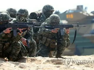 韓米合同上陸訓練　２６日から実施＝ドローン司令部初参加