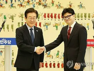 韓国与野党会談　李在明氏「共に医療改革問題解決を」
