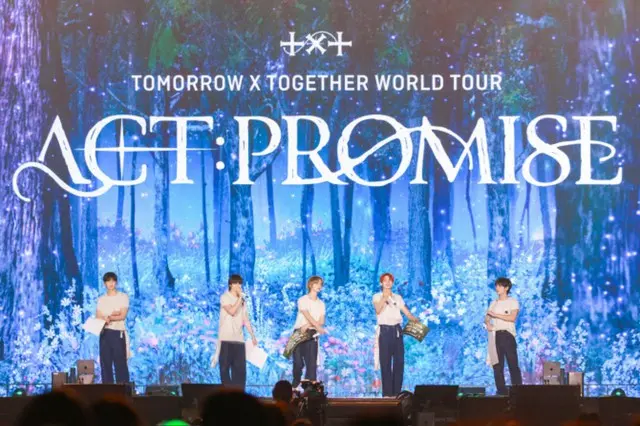「TXT」、韓国歌手最短期間での日本4大ドームツアーを盛会裏に終了