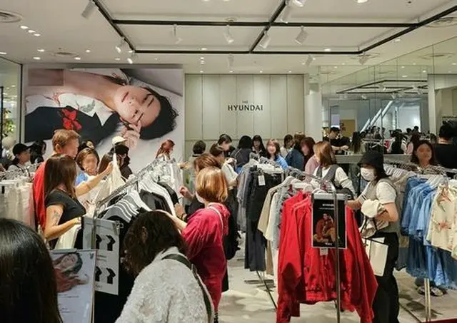 現代百貨店が渋谷パルコに開設したポップアップ店（同百貨店提供）＝（聯合ニュース）≪転載・転用禁止≫
